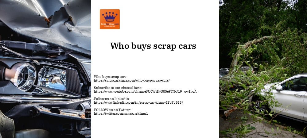 Who buys scrap cars
