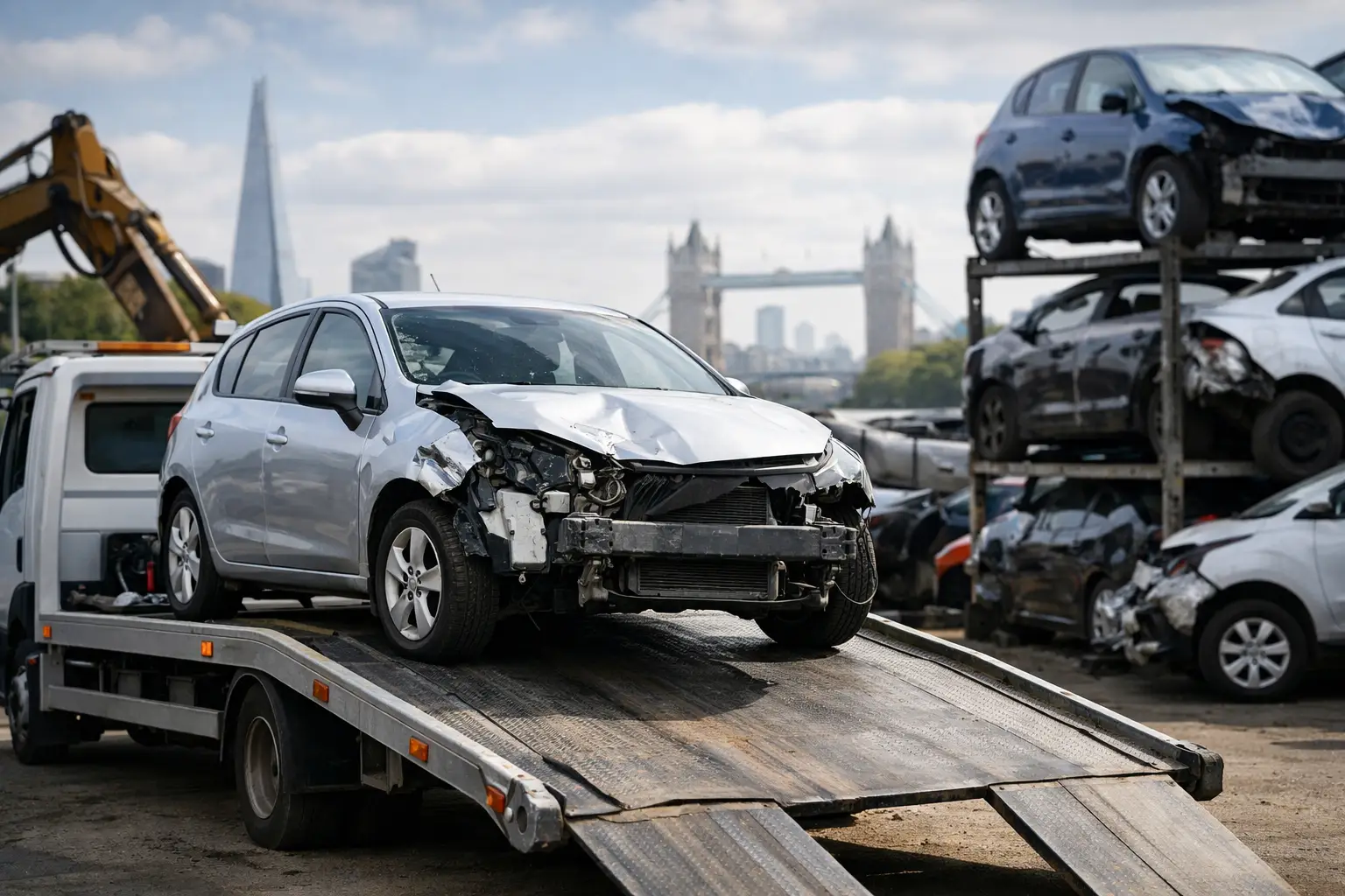 Where Can I Scrap a Car Without MOT in London?